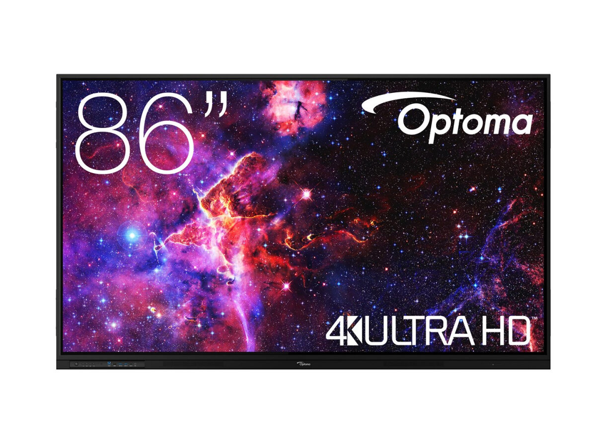 Alternative view of Pantalla Optoma Interactiva 86" UHD 3863RK H1F0H08BW101