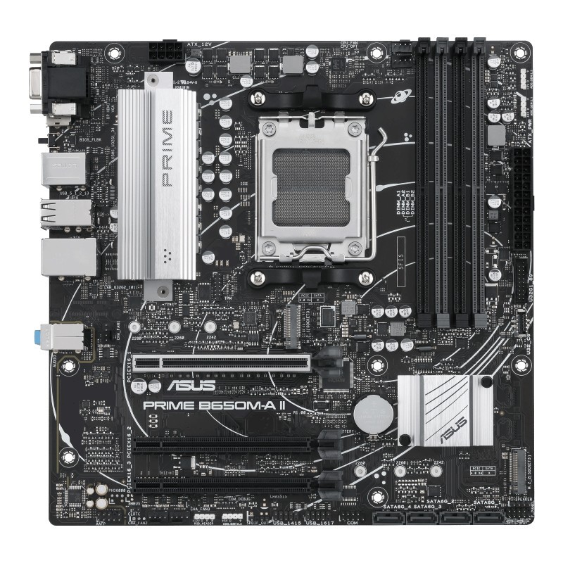 PLACA BASE ASUS PRIME B650M-A-II-CSM SOCKET AM5 MICRO ATX 4XDDR5
