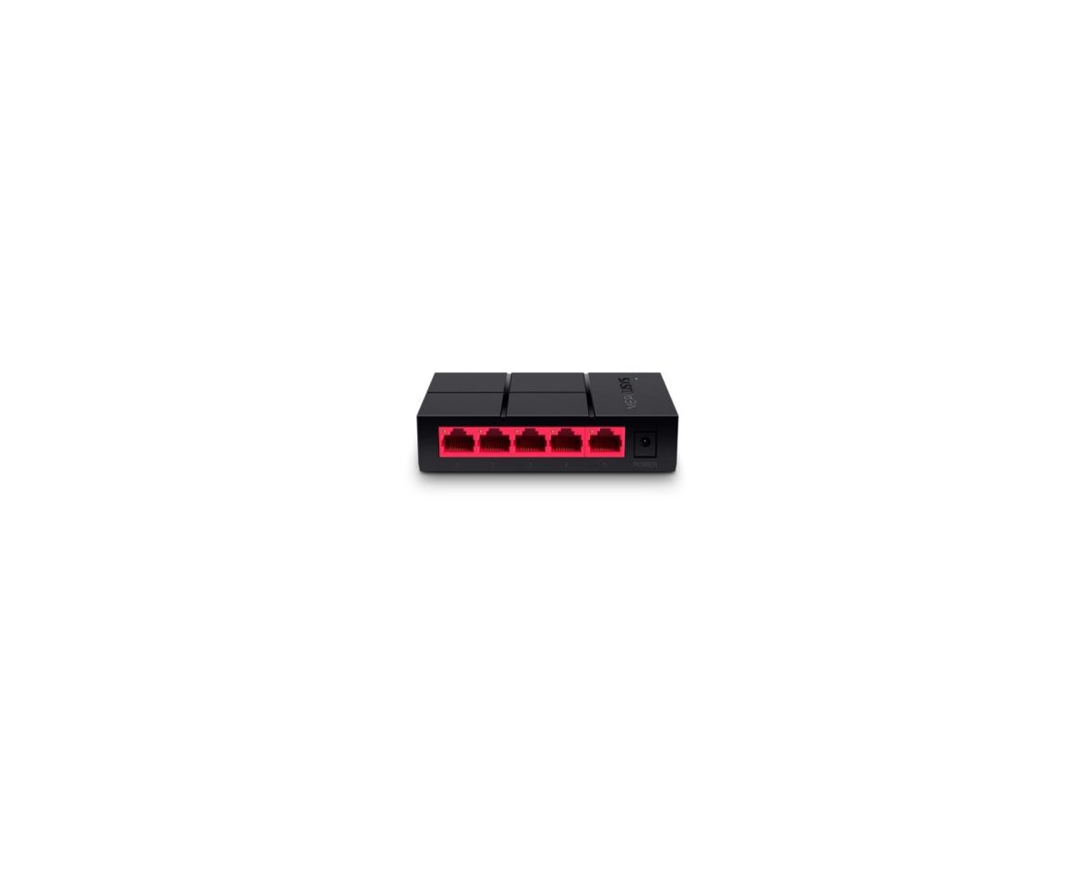 Alternative view of Switch Mercusys 5xRJ45 GbE Negro (MS105G)