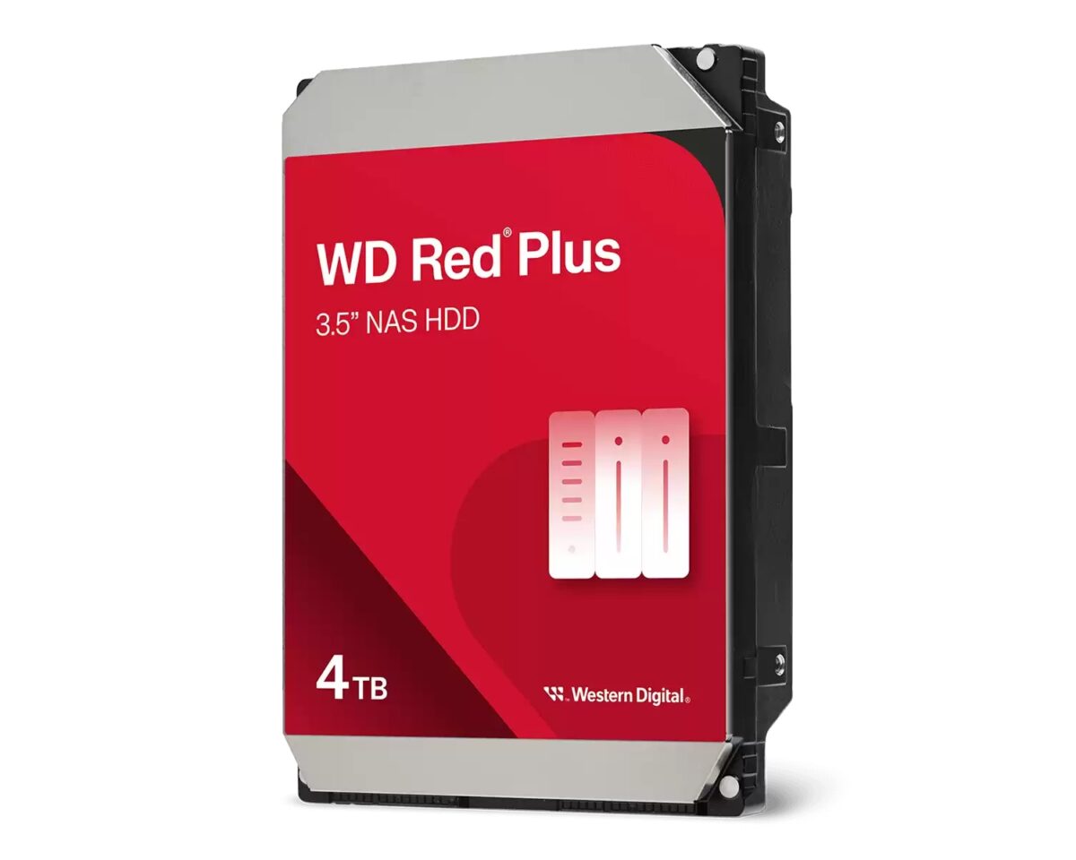 Alternative view of Disco WD Red Plus 3.5" 4Tb SATA3 128Mb (WD40EFZZ)
